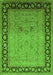 Oriental Green Industrial Rug, urb3205grn