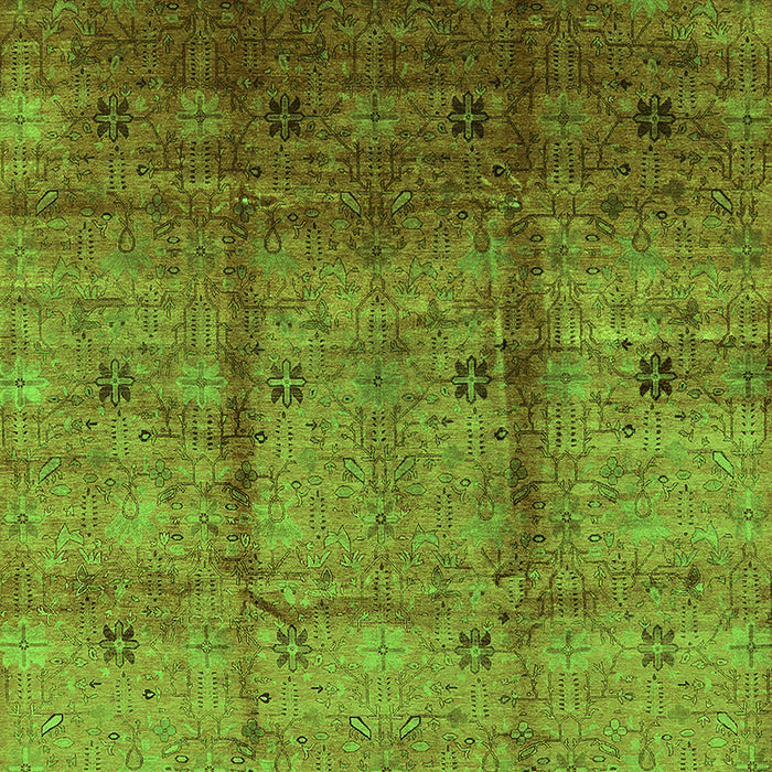 Oriental Green Industrial Rug, urb3206grn