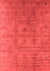 Oriental Red Industrial Rug, urb3207red