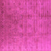 Square Oriental Pink Industrial Rug, urb3207pnk