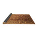 Sideview of Oriental Brown Industrial Rug, urb3208brn