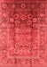 Oriental Red Industrial Area Rugs