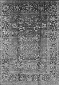 Oriental Gray Industrial Rug, urb3208gry