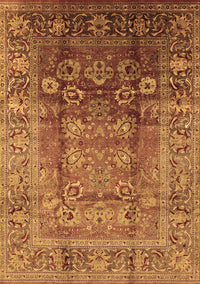 Oriental Brown Industrial Rug, urb3208brn