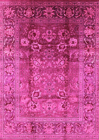 Oriental Pink Industrial Rug, urb3208pnk