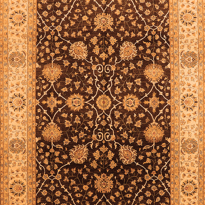 Machine Washable Oriental Orange Industrial Area Rugs, wshurb3209org