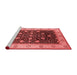 Industrial Red Washable Rugs