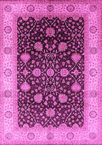 Oriental Pink Industrial Rug, urb3209pnk