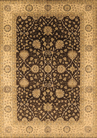 Oriental Brown Industrial Rug, urb3209brn