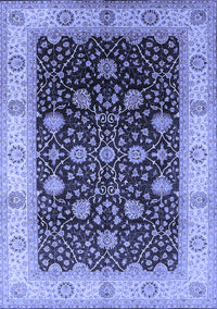 Oriental Blue Industrial Rug, urb3209blu