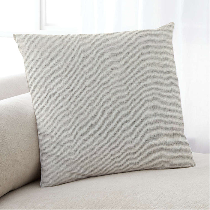 Lifestyle Image of Mid-Century Modern Urban Square Tan Brown Throw Pillow, 18 inch by 18 inch, pwurb320