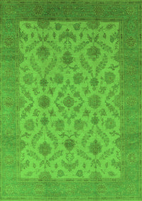 Oriental Green Industrial Rug, urb3210grn