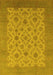 Oriental Yellow Industrial Rug, urb3210yw