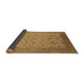 Sideview of Oriental Brown Industrial Rug, urb3210brn