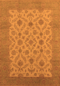 Oriental Orange Industrial Rug, urb3210org