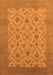 Oriental Orange Industrial Rug, urb3210org