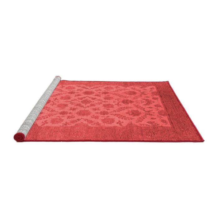 Industrial Red Washable Rugs