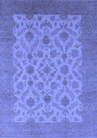 Oriental Blue Industrial Rug, urb3210blu