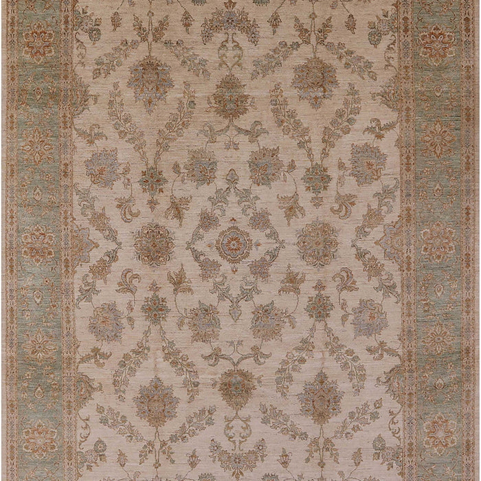 Mid-Century Modern Camel Brown Oriental Rug, urb3210