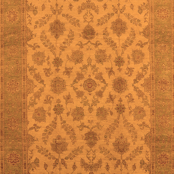 Machine Washable Oriental Orange Industrial Area Rugs, wshurb3210org