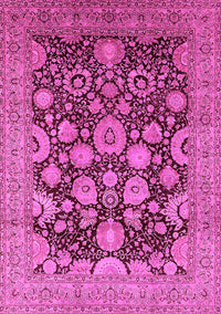 Oriental Pink Industrial Rug, urb3211pnk