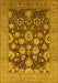 Oriental Yellow Industrial Rug, urb3211yw