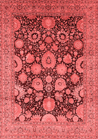 Oriental Red Industrial Rug, urb3211red