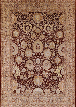 Mid-Century Modern Saffron Red Oriental Rug, urb3211