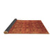 Sideview of Oriental Brown Industrial Rug, urb3212brn