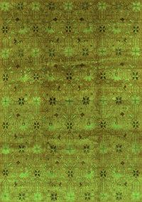 Oriental Green Industrial Rug, urb3212grn