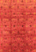 Oriental Orange Industrial Rug, urb3212org