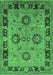 Oriental Emerald Green Industrial Rug, urb3213emgrn