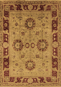 Oriental Brown Industrial Rug, urb3213brn