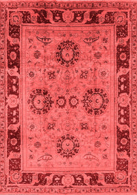 Oriental Red Industrial Rug, urb3213red