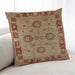 Lifestyle Image of Mid-Century Modern Urban Square Mahogany Brown Throw Pillow, 18 inch by 18 inch, pwurb3213
