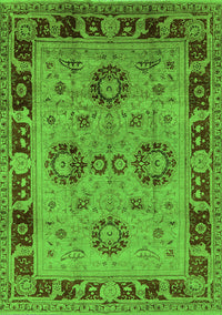 Oriental Green Industrial Rug, urb3213grn