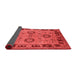 Oriental Red Industrial Area Rugs