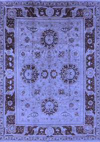 Oriental Blue Industrial Rug, urb3213blu