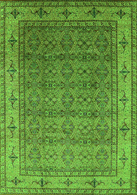 Oriental Green Industrial Rug, urb3214grn