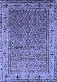 Oriental Blue Industrial Rug, urb3214blu