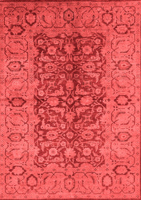 Oriental Red Industrial Rug, urb3215red