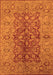 Oriental Orange Industrial Rug, urb3215org