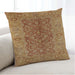 Lifestyle Image of Mid-Century Modern Urban Square Mahogany Brown Throw Pillow, 18 inch by 18 inch, pwurb3215