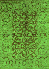 Oriental Green Industrial Rug, urb3215grn