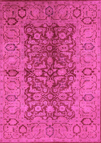 Oriental Pink Industrial Rug, urb3215pnk