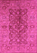 Oriental Pink Industrial Rug, urb3215pnk