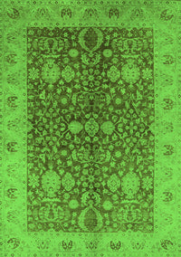 Oriental Green Industrial Rug, urb3216grn