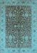 Oriental Light Blue Industrial Rug, urb3216lblu