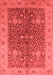 Oriental Red Industrial Area Rugs