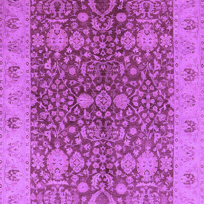 Machine Washable Oriental Purple Industrial Area Rugs, wshurb3216pur